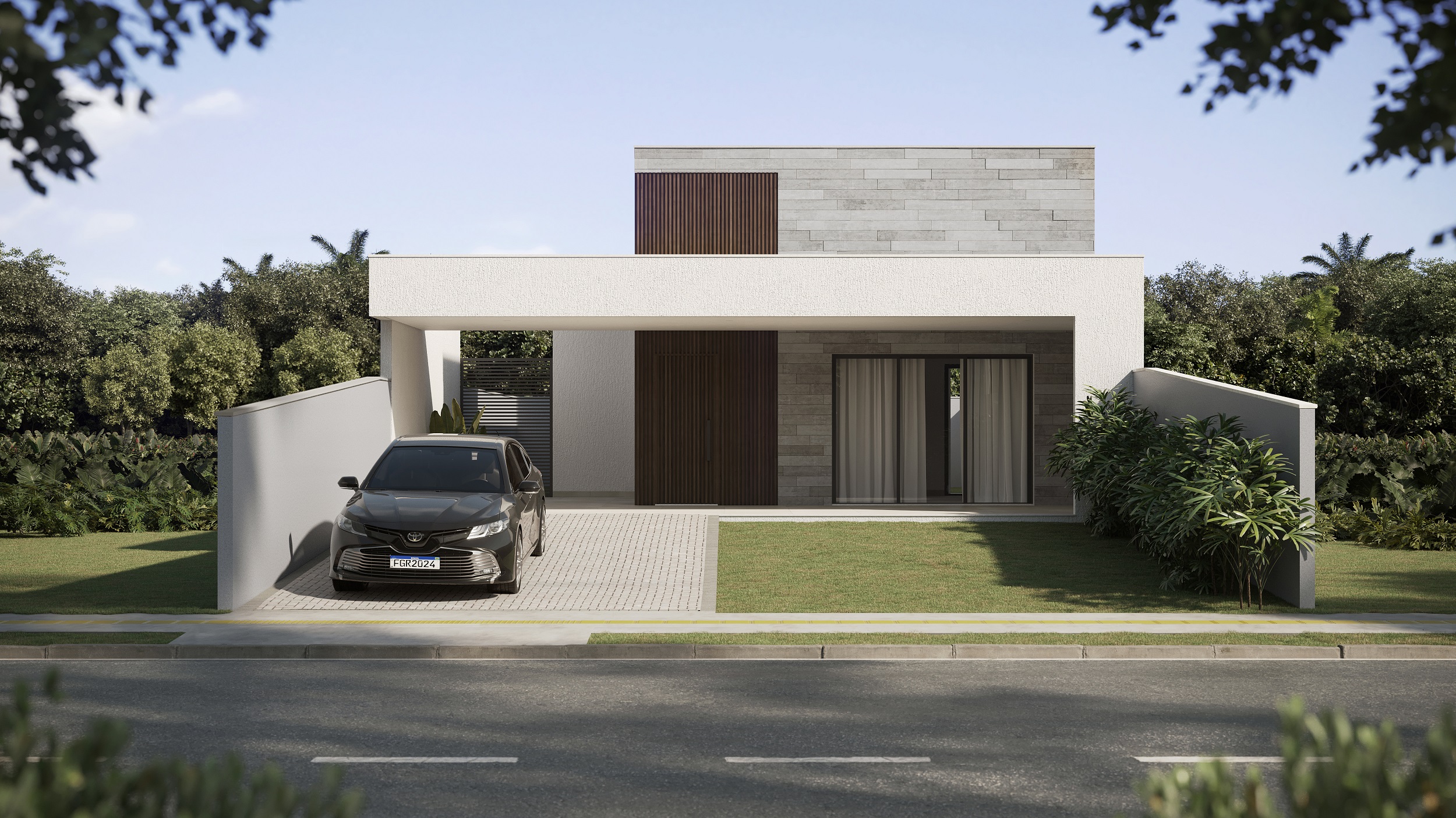 JGRE-FACHADA CAMÉLIA V COM ÁREA GOURMET - TR3Q2S